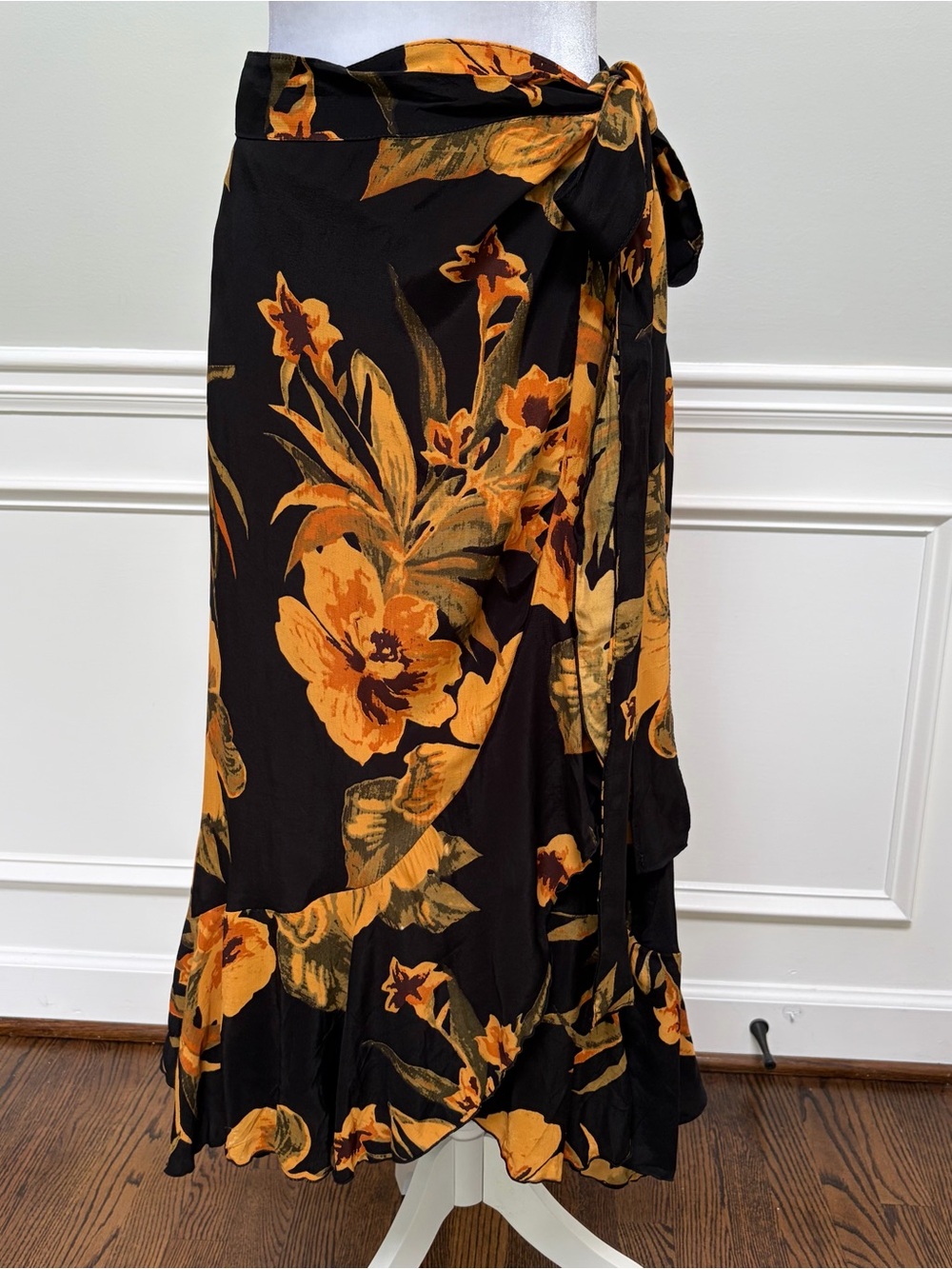 Faithfull the Brand Tramonti Skirt Sz M
